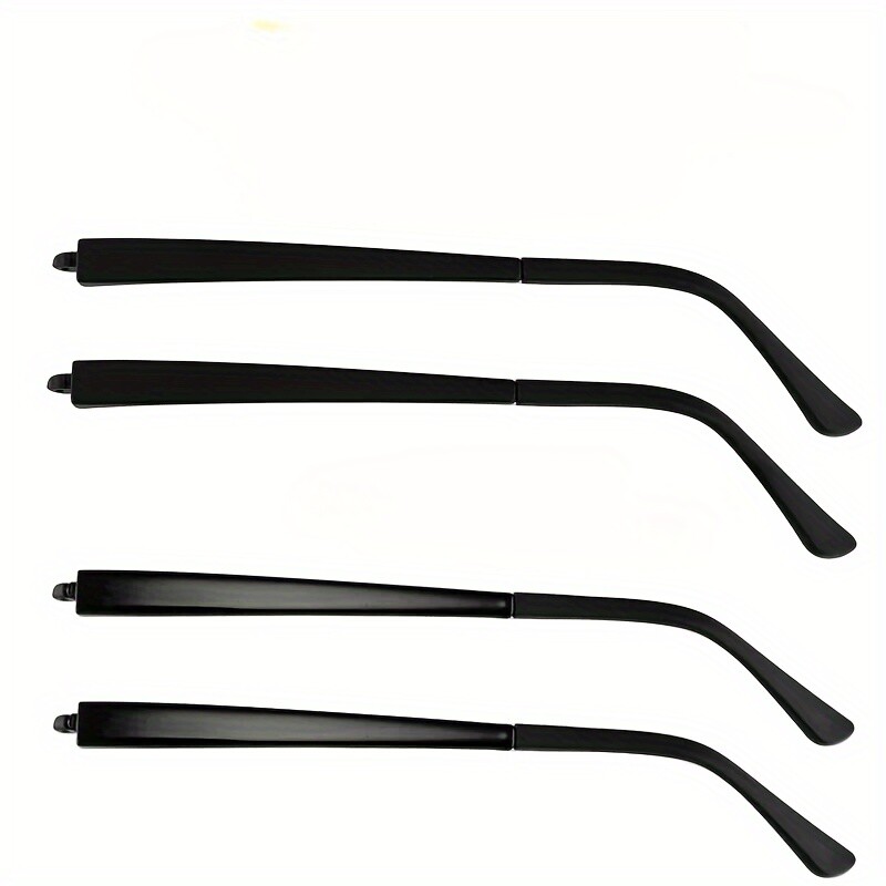 1 Pair Replacement Glasses Replacement Temple Arms Legs Frame Black 14cm