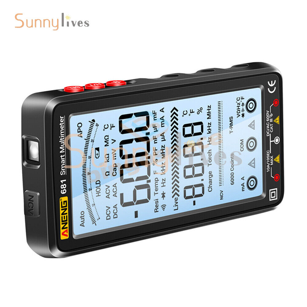 ANENG 683 682 681 Smart Digital Multimeter AC/DC Capacitance Meter Diode Tester