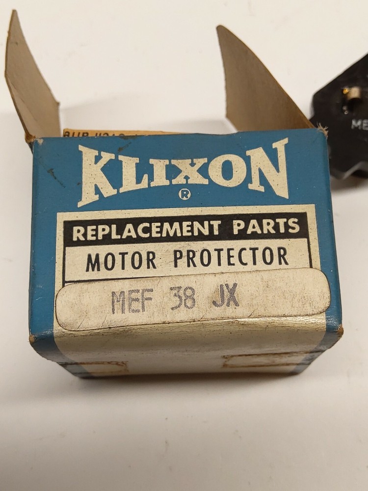 KLIXON MOTOR PROTECTOR MEF38JX (NOS)