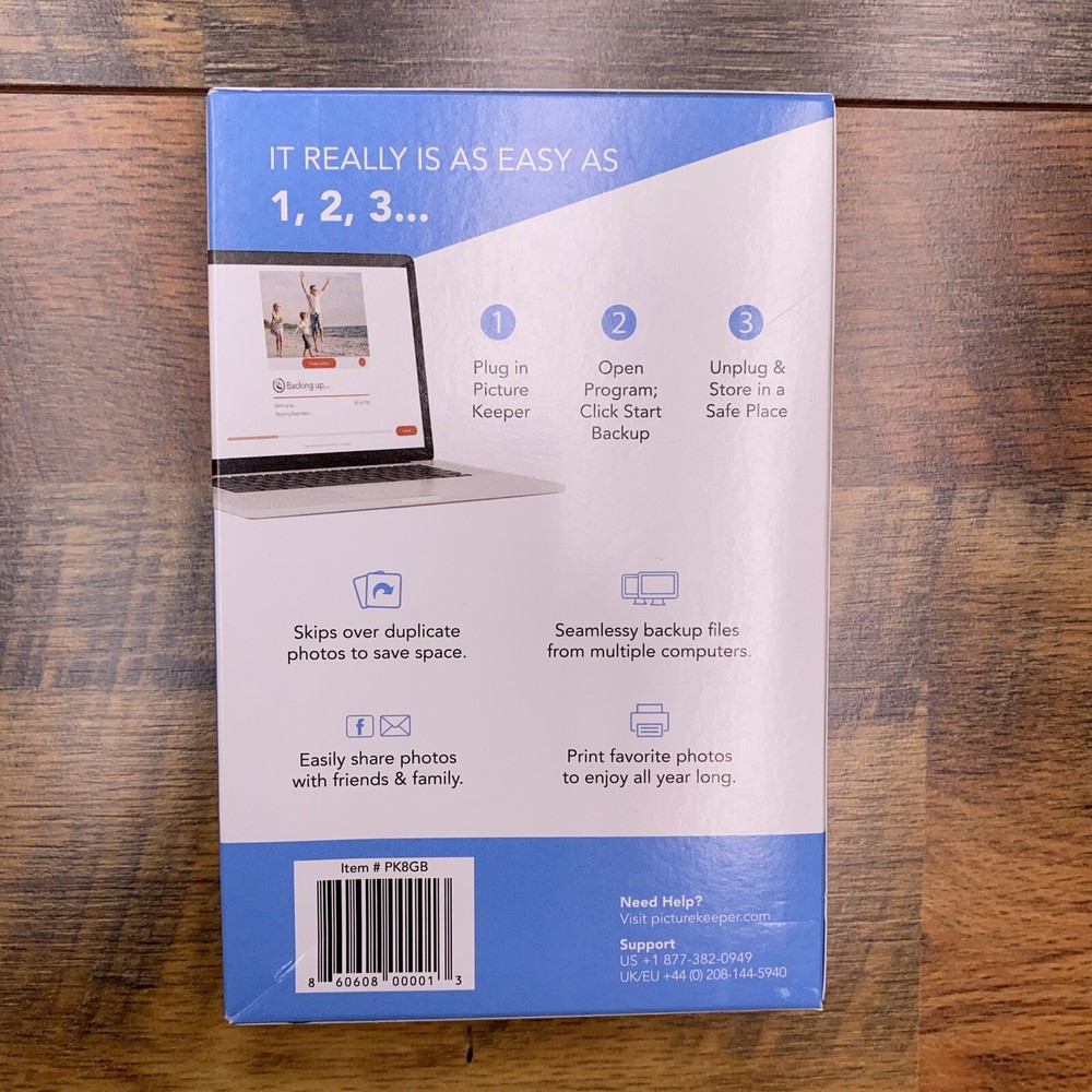 Picture Keeper USB Drive Mac PC New