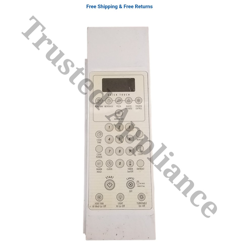 Microwave Control Panel Console 4619-648-81601 White
