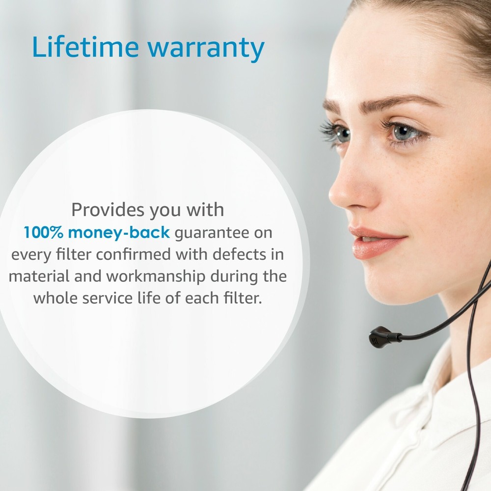 AQUA CREST Drinking Water Filter,replacement for Culligan 750R Level 1, 2 Packs