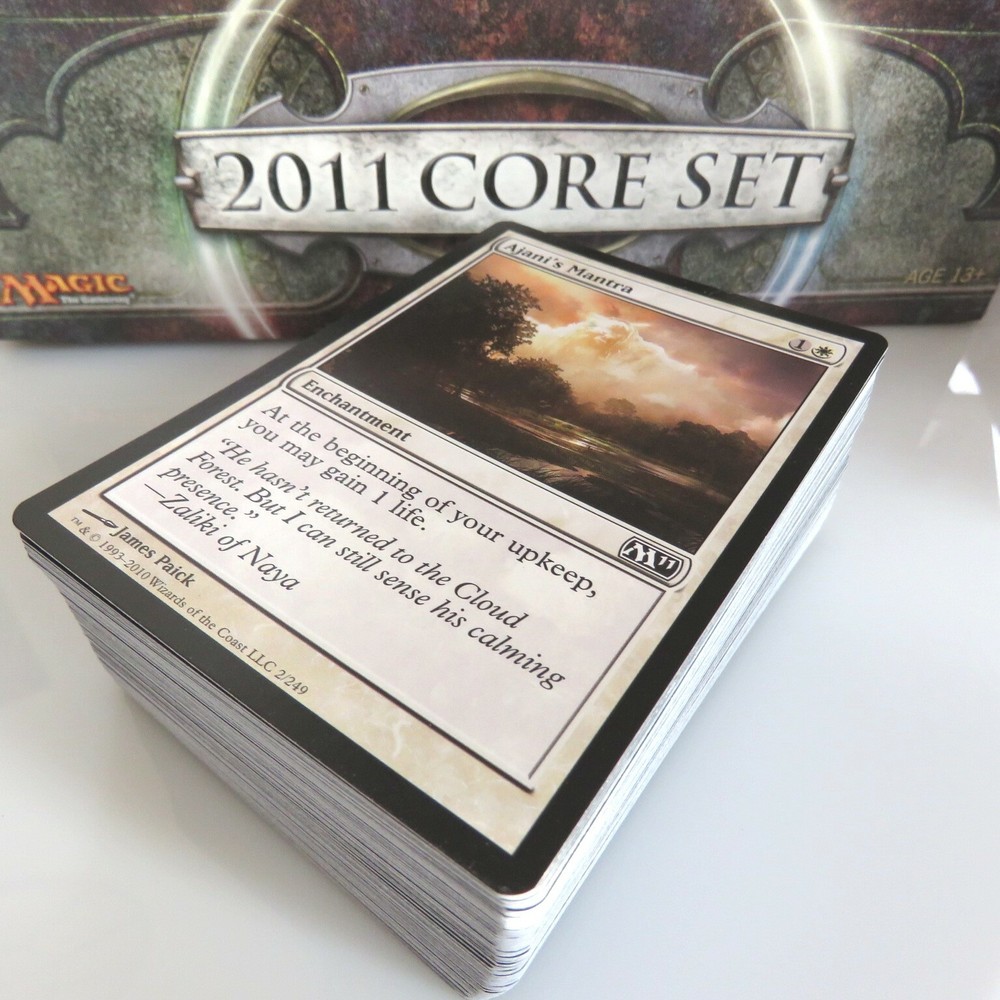 M11 2011 CORE ~ Complete 101 Card COMMON SET MtG pyretic ritual lightning bolt