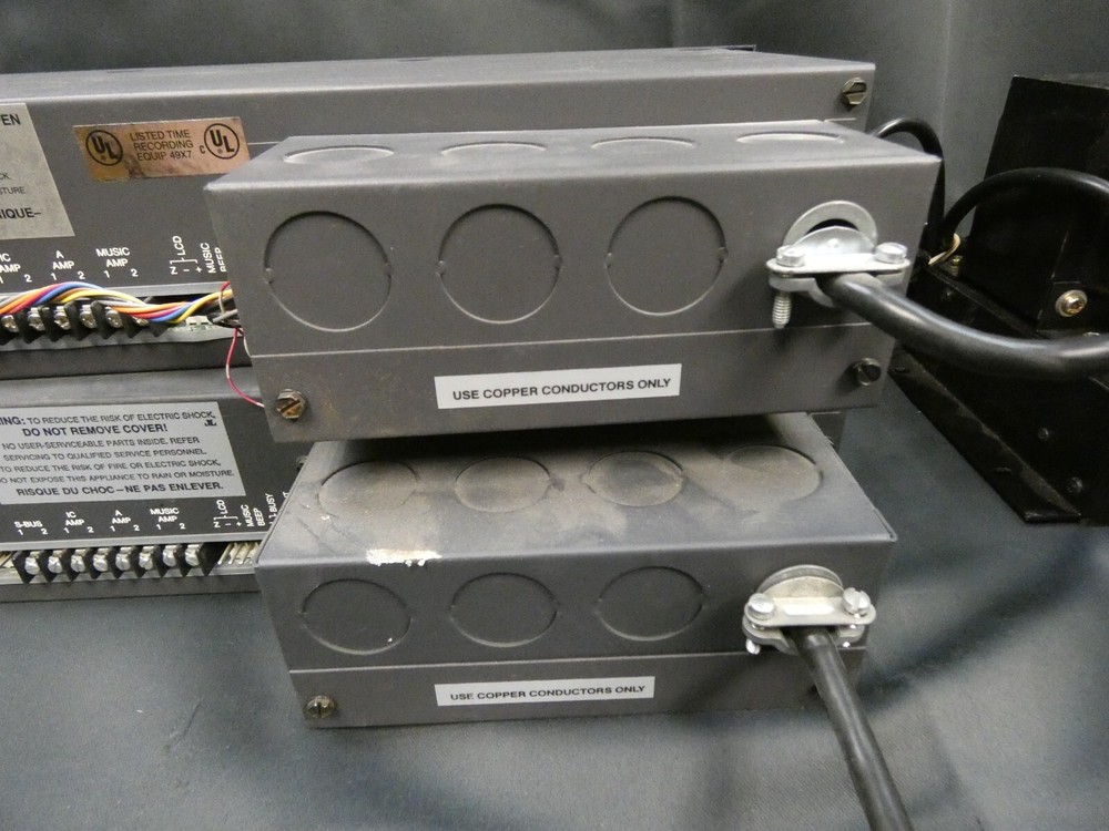 RAULAND MCZ300 Intercom/PA System - Control Unit, Casette Deck, Clock, 2 Amps