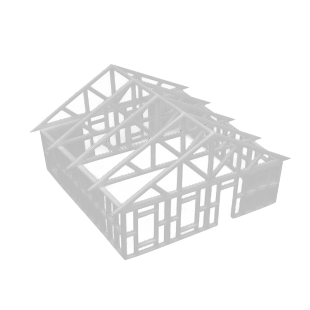 Outland Models Railway Scenery House Framework Under Construction 1:87 HO Scale