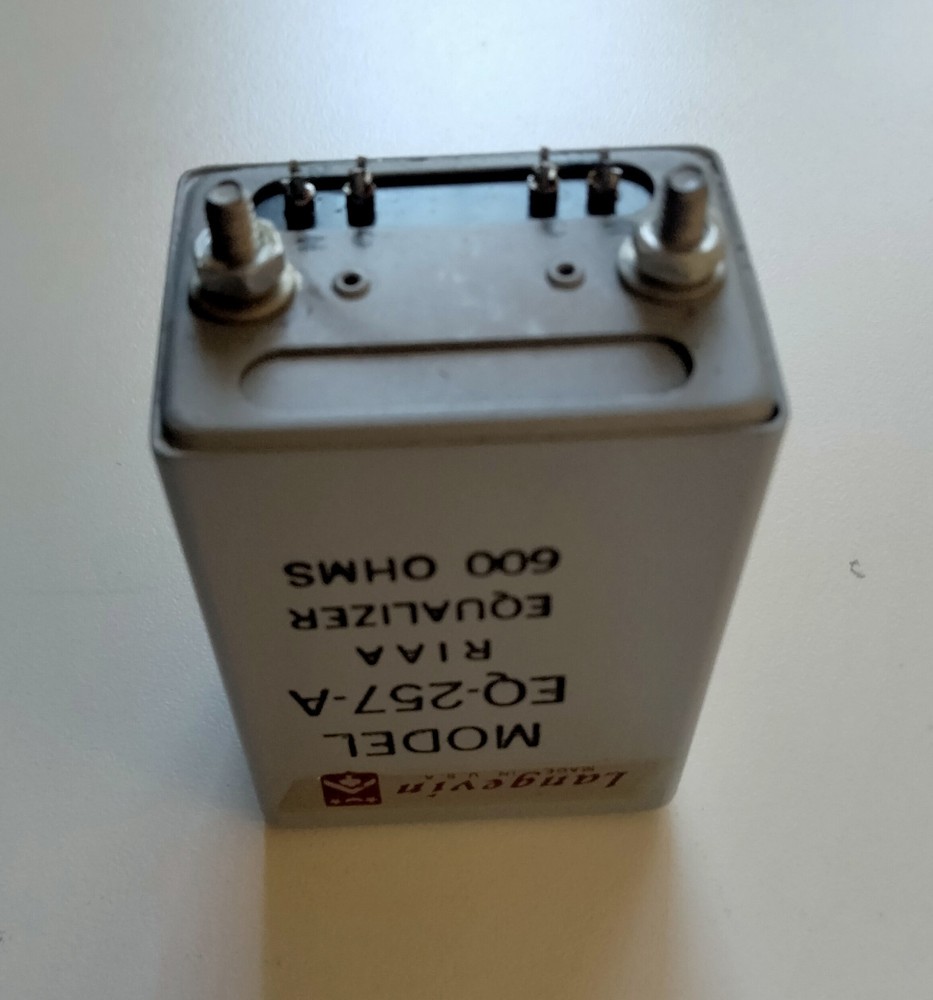 Langevin RIAA EQ Modules, Model EQ-257-A, one pair