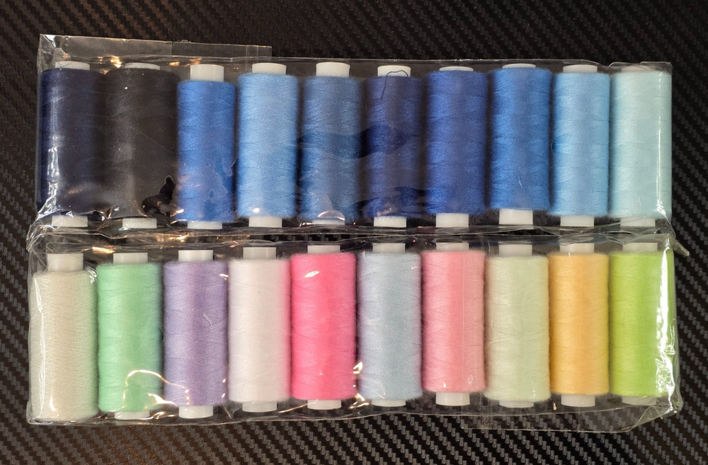 Sewing Thread Kit 100 Color All Purpose Polyester Thread Kit