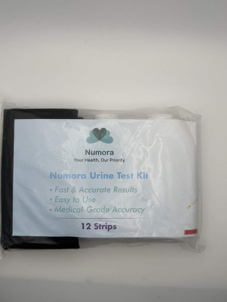 Numora Urine Test Kit - 12 Strips with Leg Strap