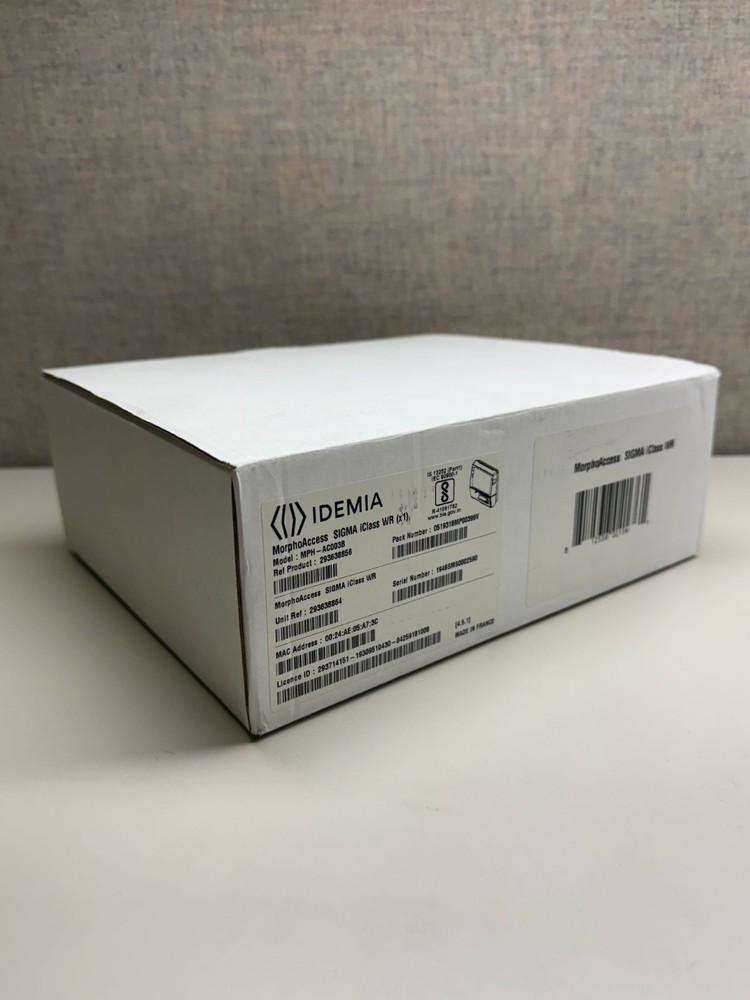 Idemia MPH-AC003B MorphoAccess Sigma iClass WR