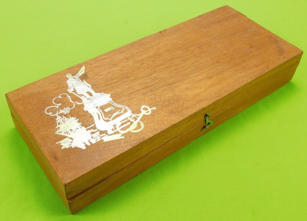 US Custom Made Handmade Small Axe Hatchet w/ Box Maker Marked