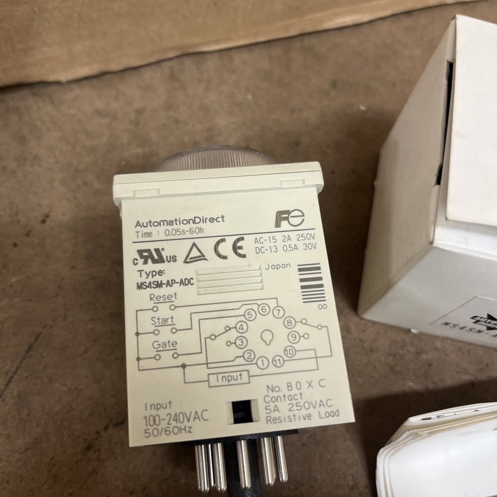AUTOMATION DIRECT MS4SM-AP-ADC 0.05s-60h On-Delay Relay Timer