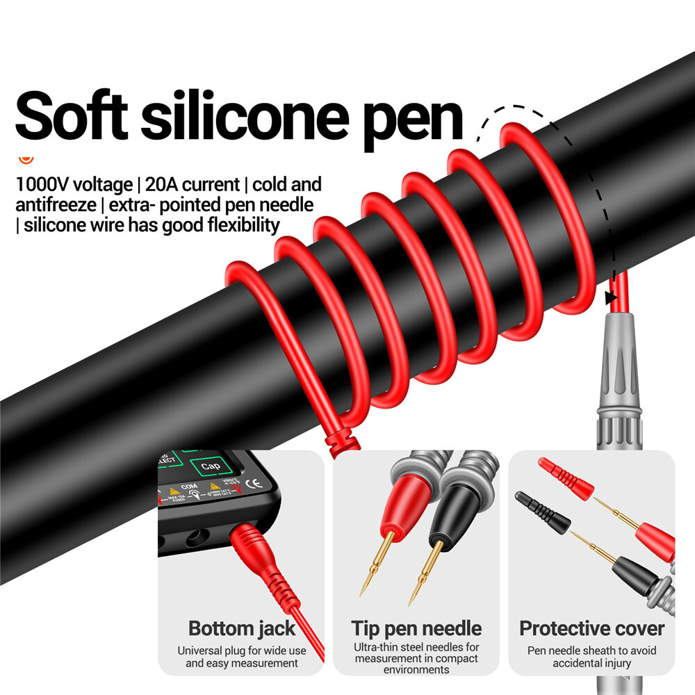 ANENG 683 682 681 Smart Digital Multimeter AC/DC Capacitance Meter Diode Tester