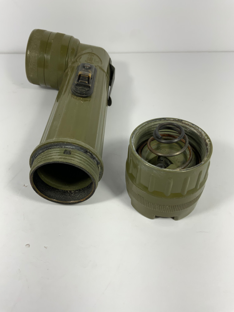 US Army MX-991/U Angled Flashlight "Tested Working" #GT1