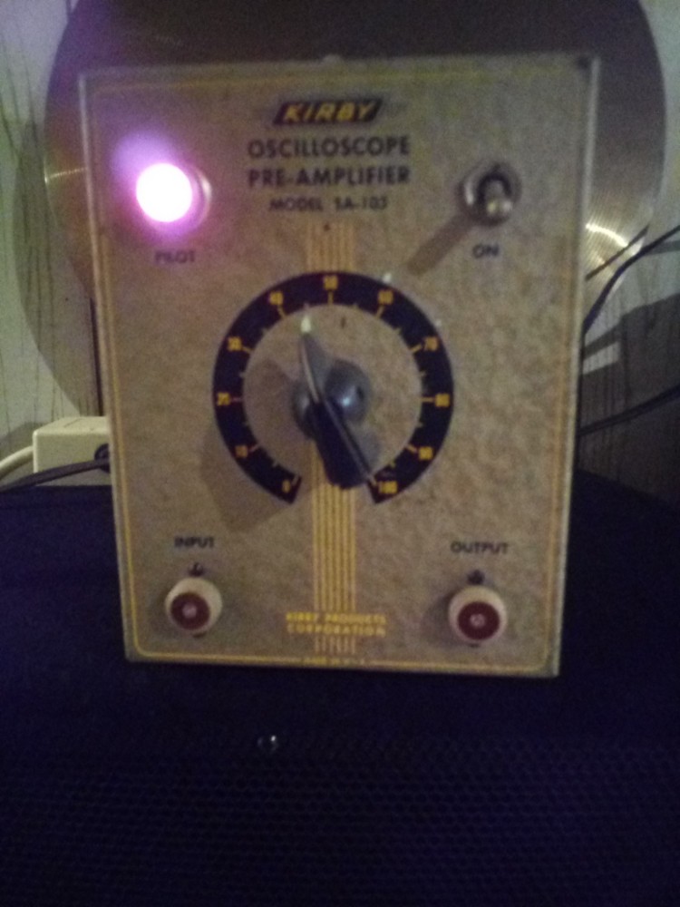 Kirby Oscilloscope Pre Amplifier SA-103