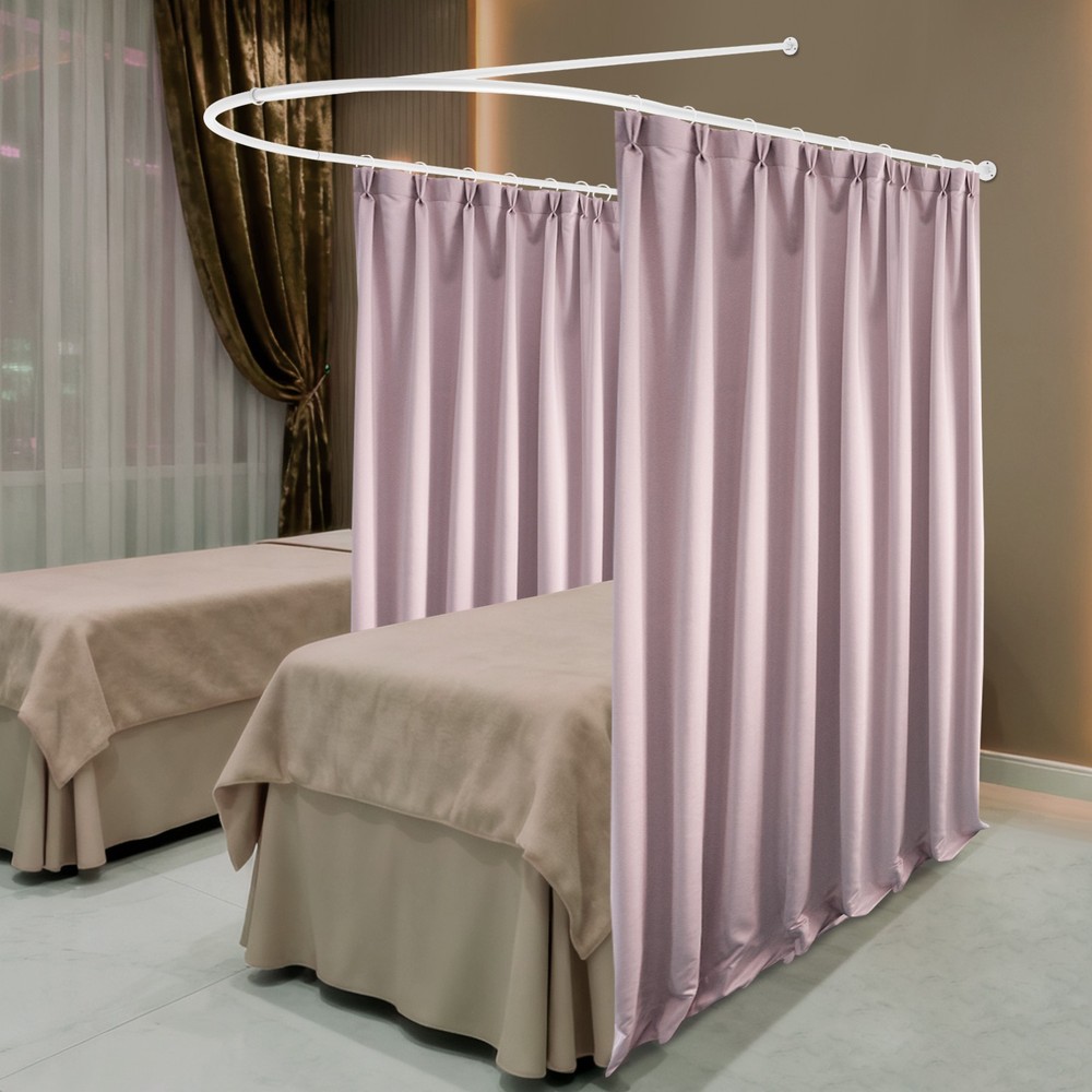 U-shaped Multifunctional Privacy Partition Curtain Rod Scene Space Separation