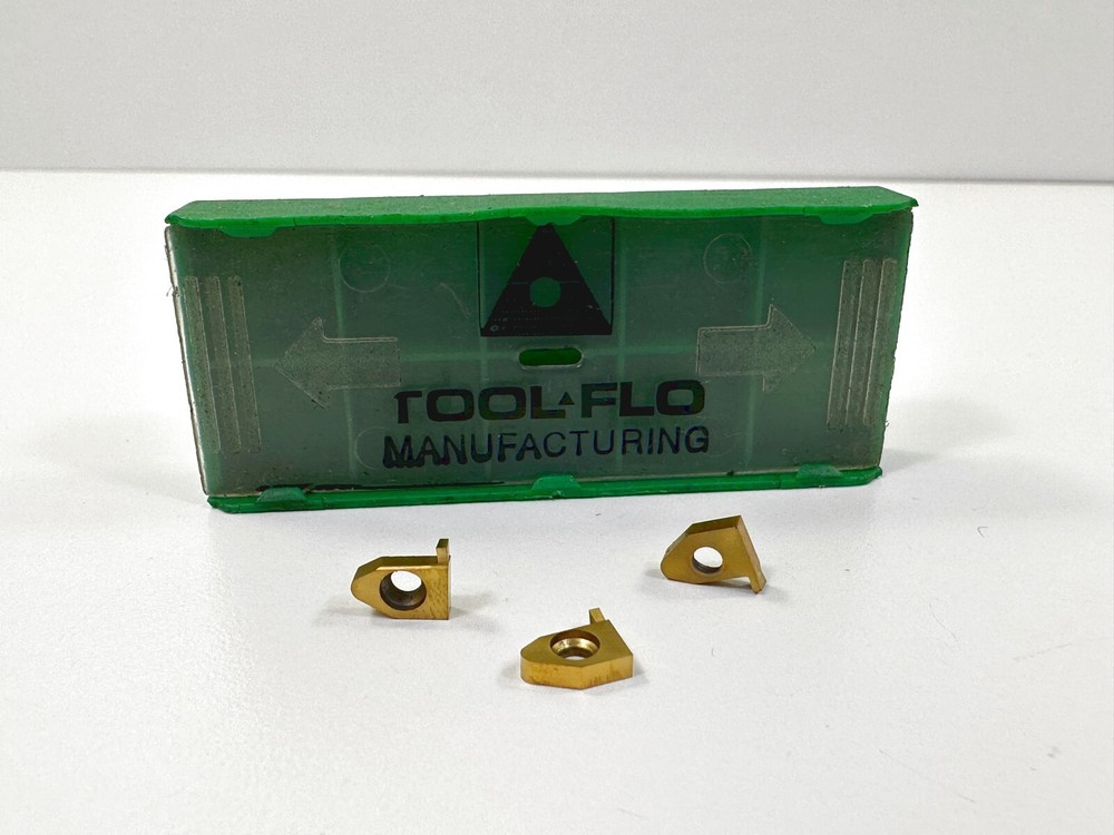 TOOL-FLO BSGR-031W New Carbide Inserts Grade GP4 3pcs