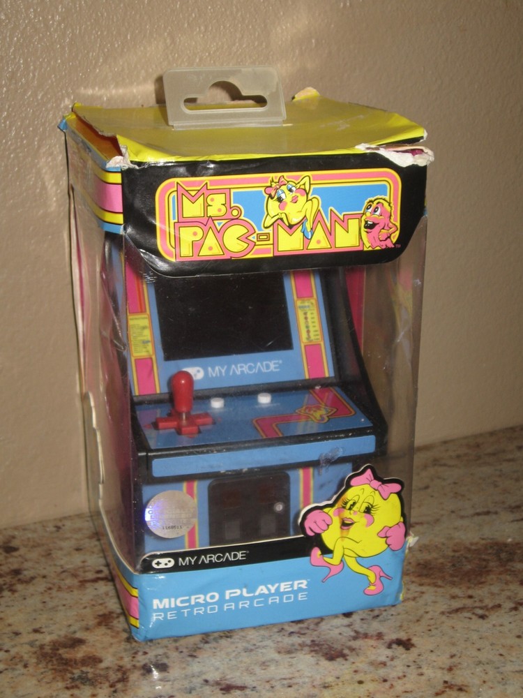 My Arcade- Micro Player Mini Retro Arcade Machine: Ms. Pac-Man Video Game