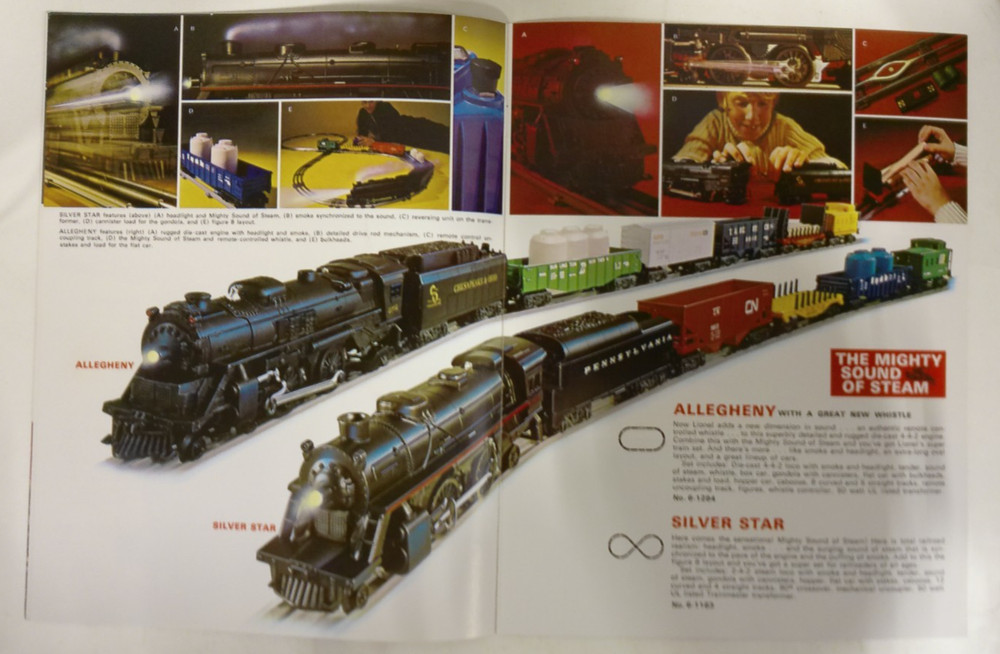 Vintage 1972 Lionel Catalog