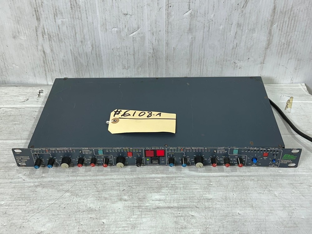 BSS DPR 402 2 Channel Compressor/ Limiter #6108-A (One)THS