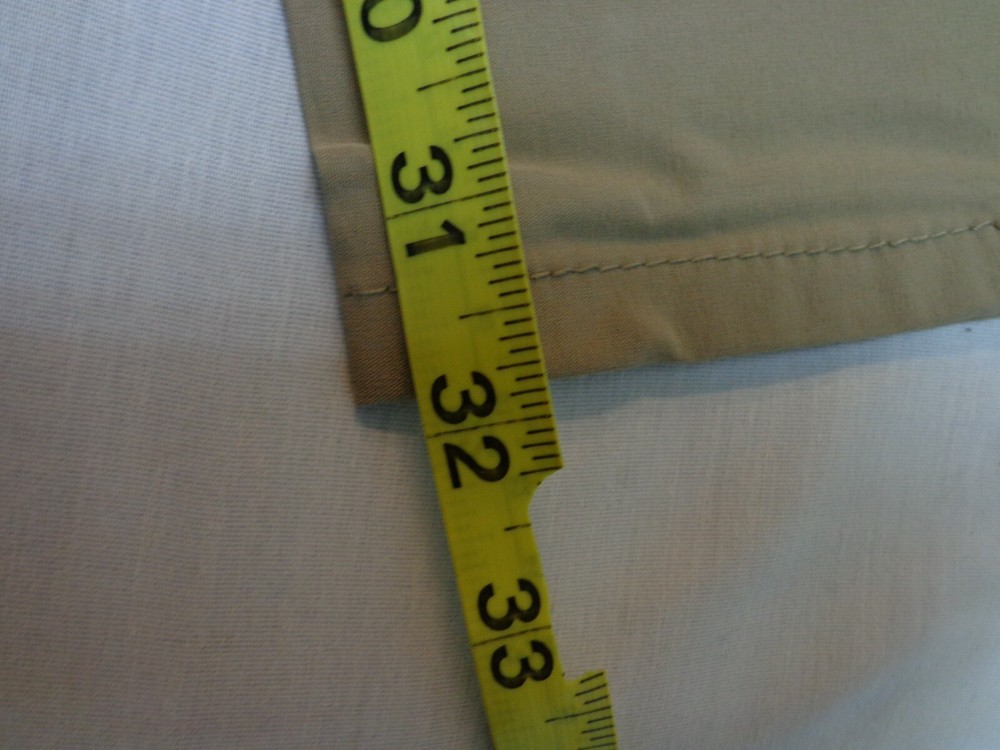 DENALI Delta Khaki Technical Stretch Pants NWT 34/32 MSRP $54