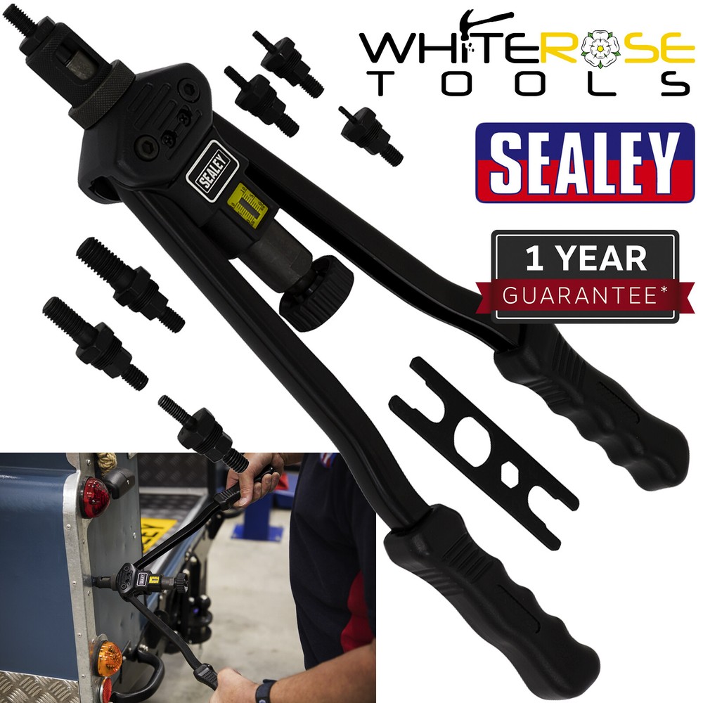 Sealey Long-Arm Threaded Nut Riveter