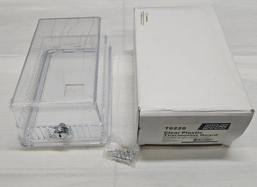 Mars Emerson Robertshaw Digital Thermostat Cover Lock Box Security Guard Plastic