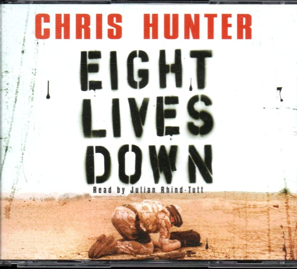 EIGHT LIVES DOWN by Chris Hunter - 5xCD Audiobook