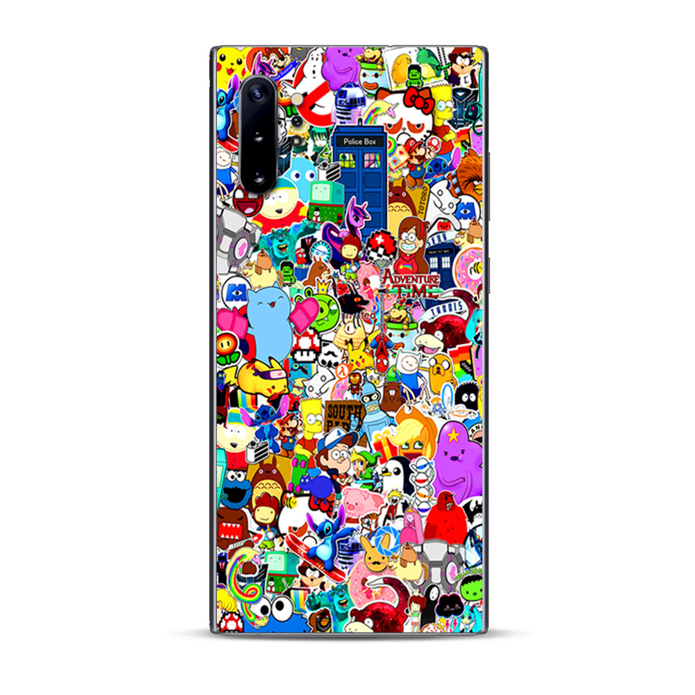 Skins Decal Wrap for Samsung Note 10 Plus Sticker collage