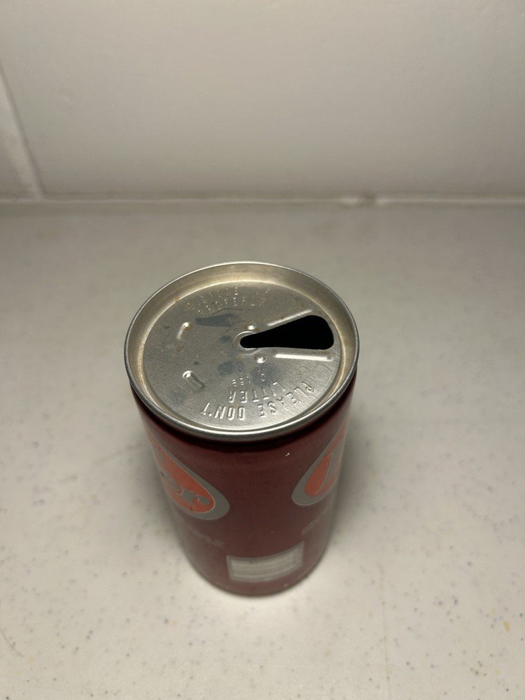 Empty Vintage Dr Pepper Can