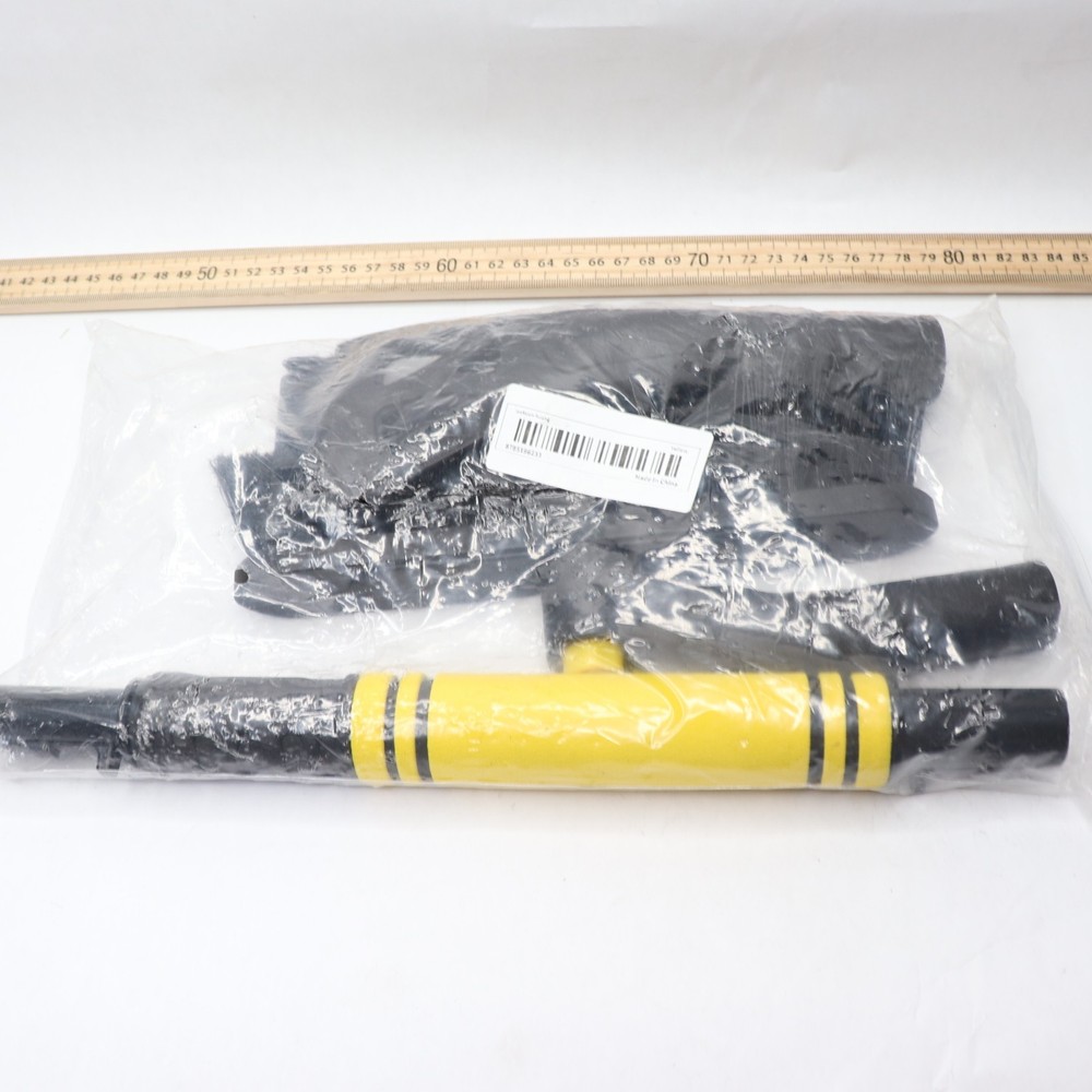 Snow Scraper and Brush Plastic/Foam Sponge Yellow 24"