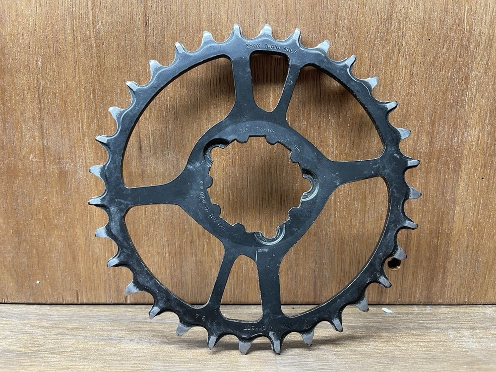 SRAM 32t X-sync 2 Direct Mount Eagle Chainring 3mm Boost Offset Lunar Gray