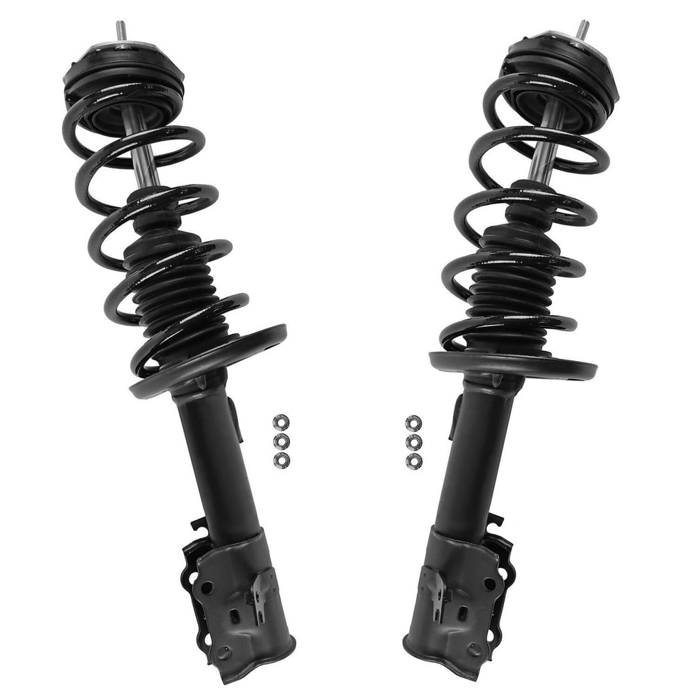 Front Left Right Struts w/ Coil Spring Sway Bar Link for 2014 - 2017 Ford Fiesta