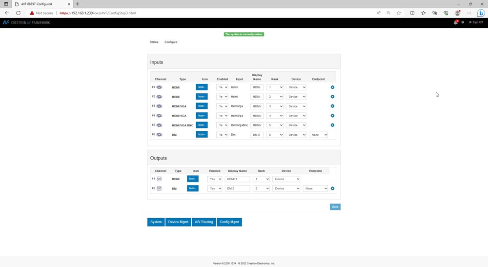 Crestron 3-Series DMPS3-200-C Digital Media Presentation System Tested & Updated
