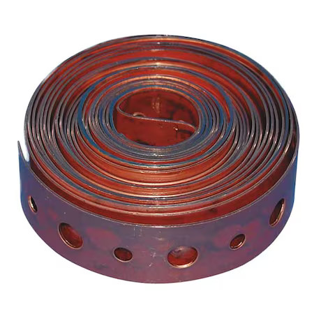 Hanging Strap, 10Ft L, Copper Plated Steel,  Ici-24
