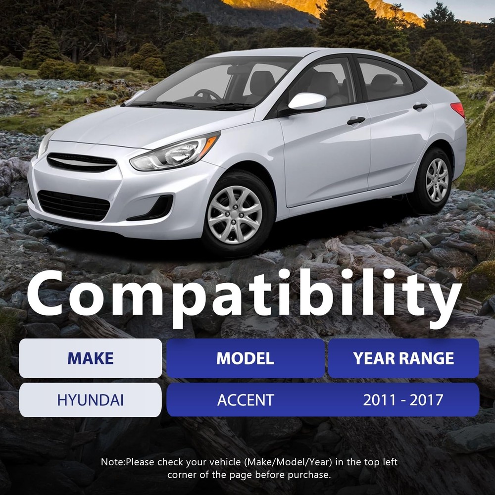 Front Lower Control Arms Ball Joints Suspension Kit for 2012-2017 Accent