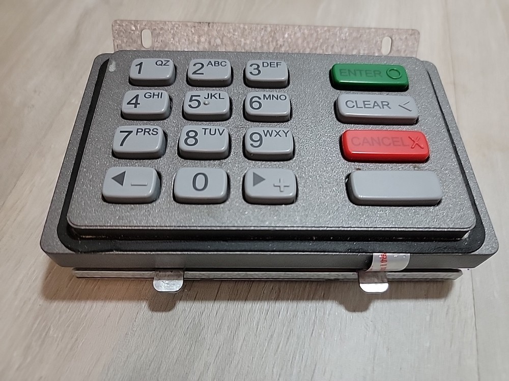 Nautilus Hyosung ATM Keypad EPP-6000K with Bracket