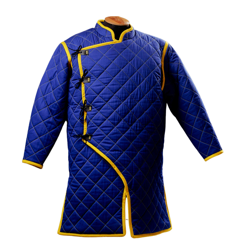 Medieval Gambeson Thick Padded Coat Full Sleeve Jacket Armor Reenactment Costume