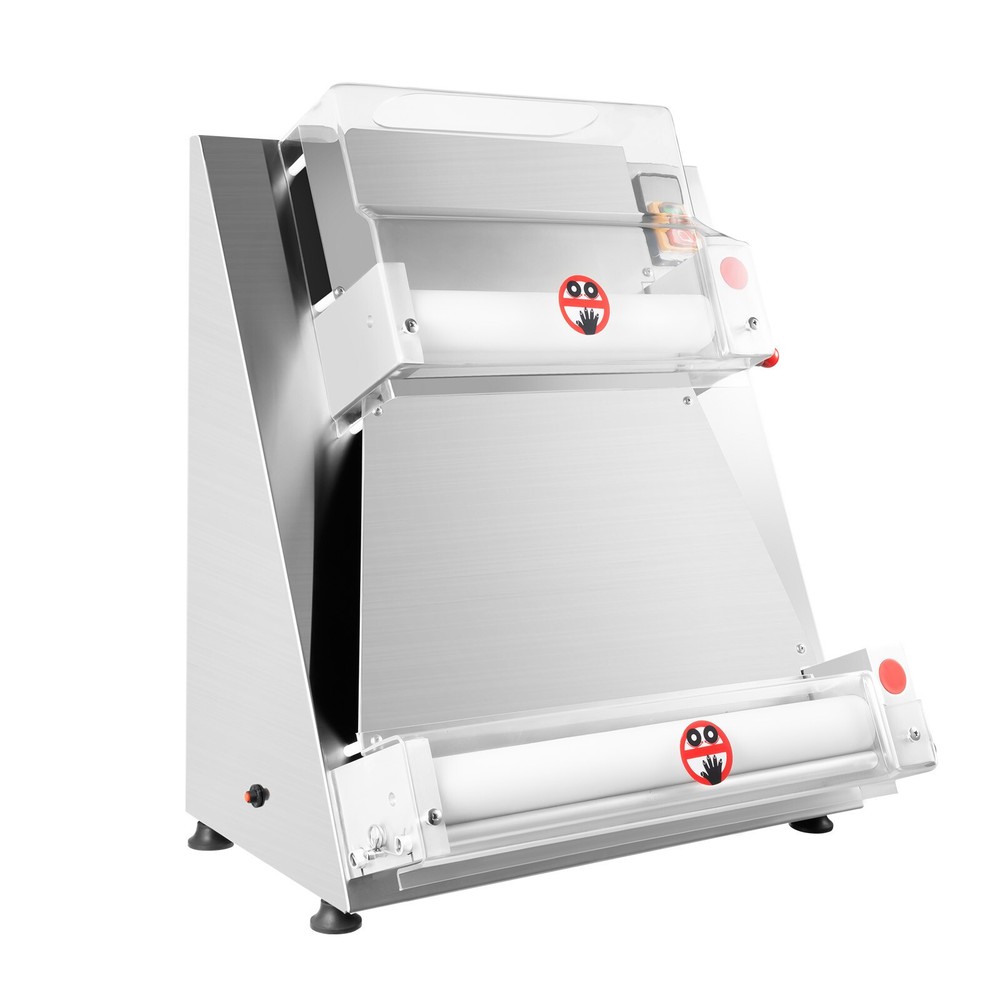 Commercial 4-16" Electric Pizza Dough Roller Sheeter Pastry Press Making Machine
