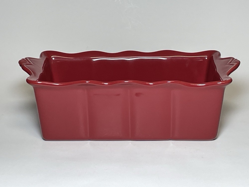 Princess House Pavillion Berry Red 12” Rectangular Baker