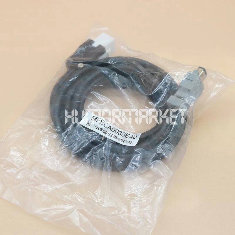1PCS New For Panasonic MFECA0030EAD A6 Servo Motor Encoder Cable 3M