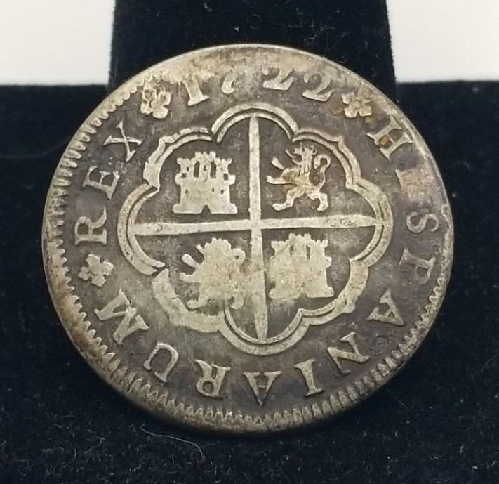 1722 Silver 2 Reales Spain #20623