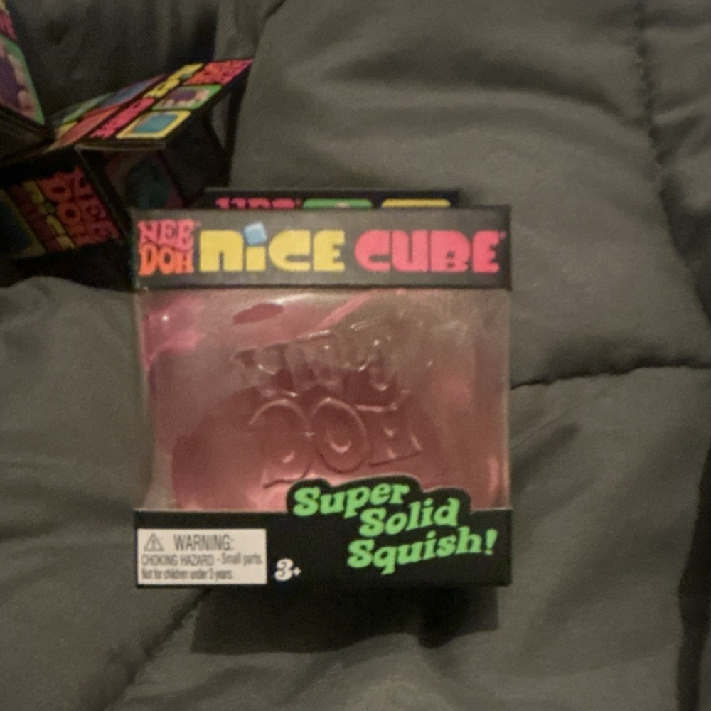 Nee Doh Super Solid Squish Squeeze Ball Assorted Colors Malese 25341HY