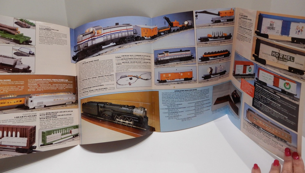 LIONEL 1992 Stocking Stuffer Trains Catalog