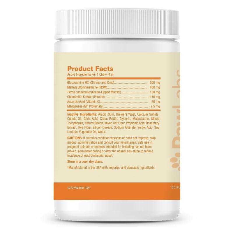 G-Max Joint Support for Dogs - Maximum Strength Hip & Joint Supplement with G...