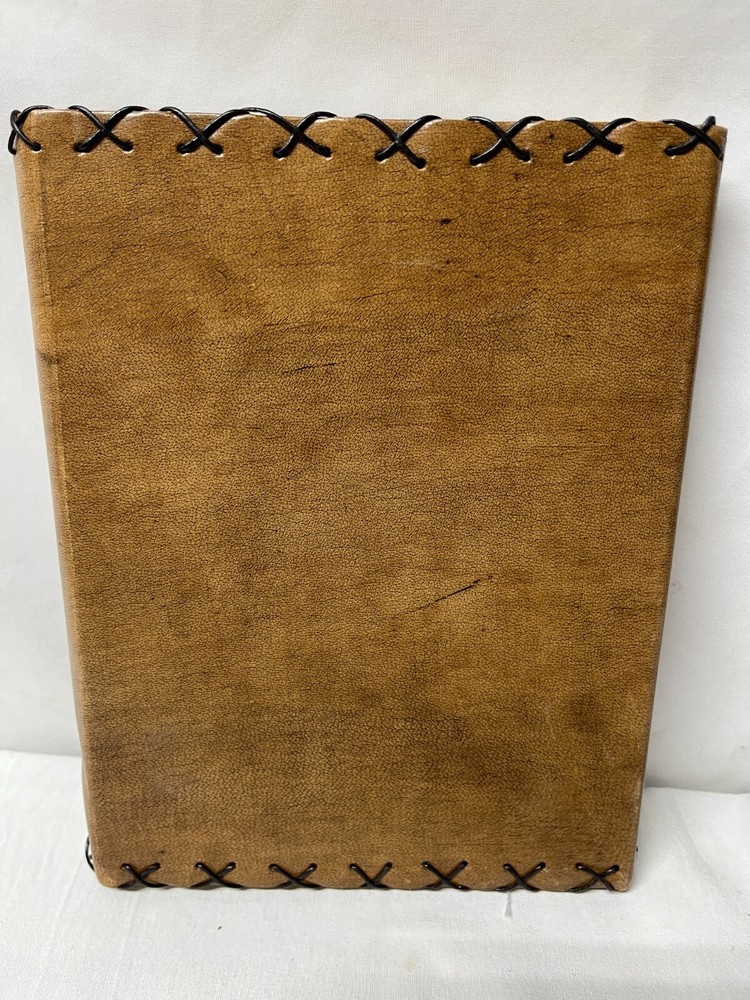 Leather Journal And Stick Pencil