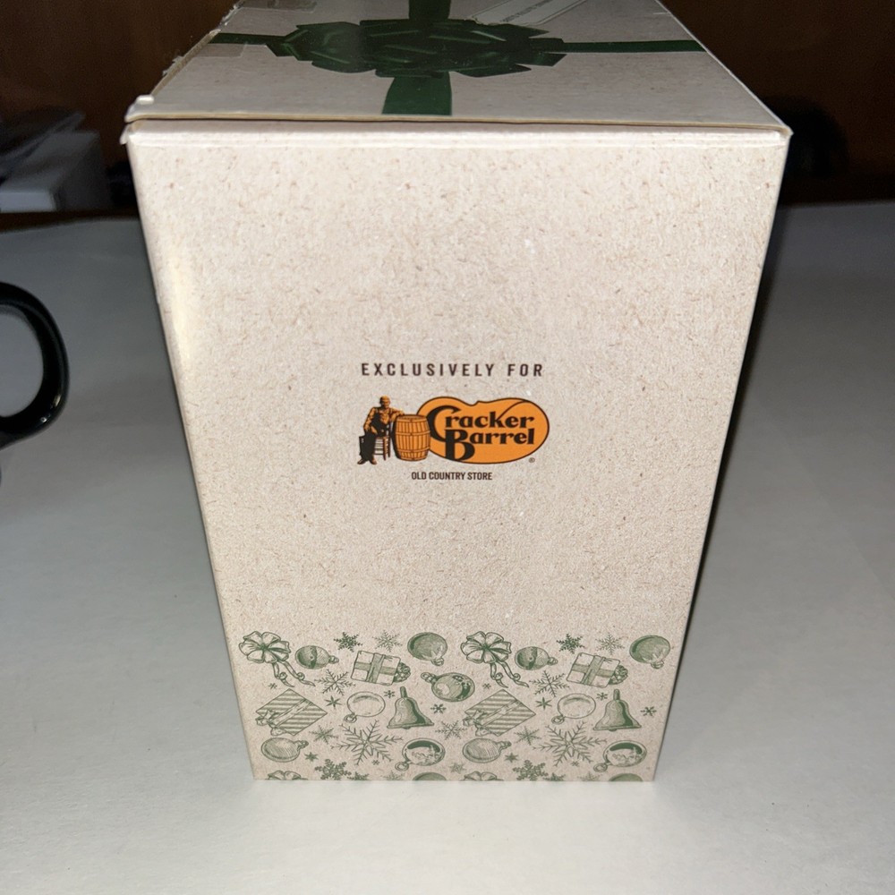 Cracker Barrel - Musical carriage Glitter Globe- New Open Box