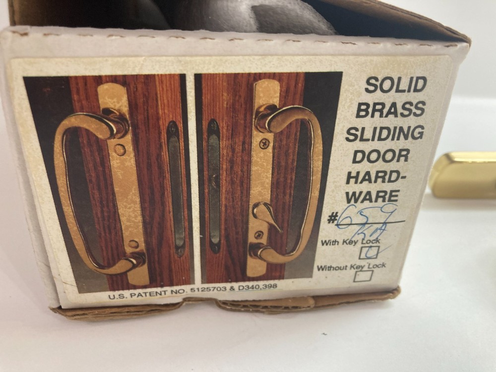 solid brass sliding door hardware handles Sash Controls 659