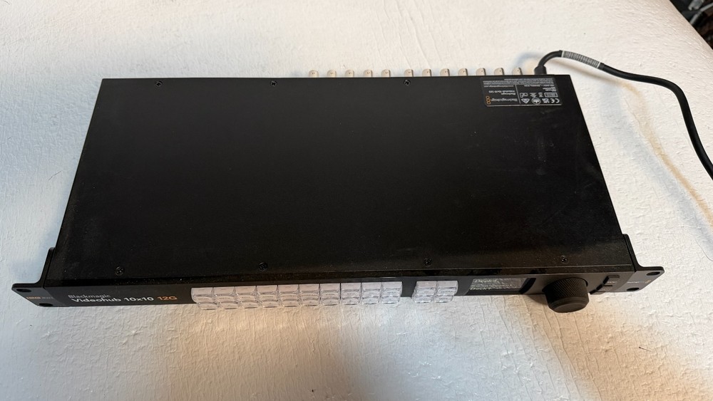 Blackmagic Videohub 10x10 12G