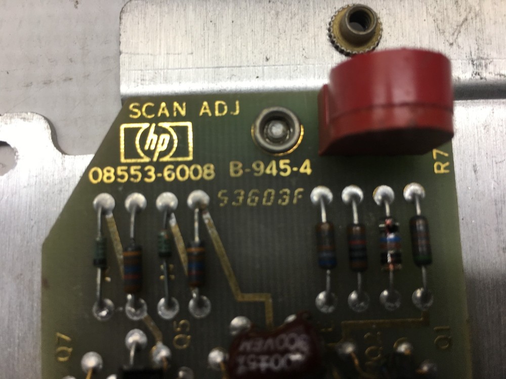 HP - Agilent 08553-6008 Scan Adjust PCB for 8553B Spectrum Analyzer RF Section