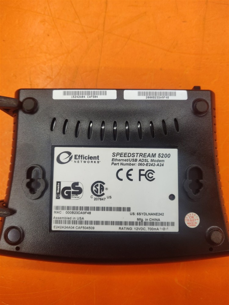 ⭐️⭐️⭐️⭐️⭐️ SpeedStream 5200 Ethernet/USB 060-E242-A24